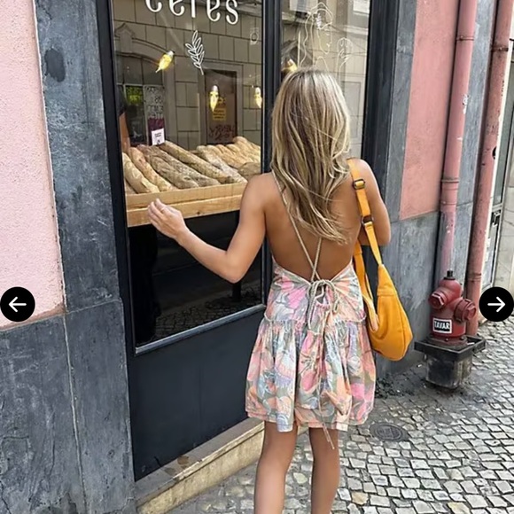 Free People Deserted Island Mini Dress - Picture 4 of 8